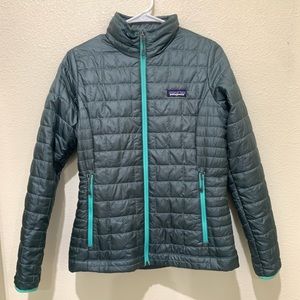 Patagonia Women’s Nano Puff Jacket Nouveau Green Size Small